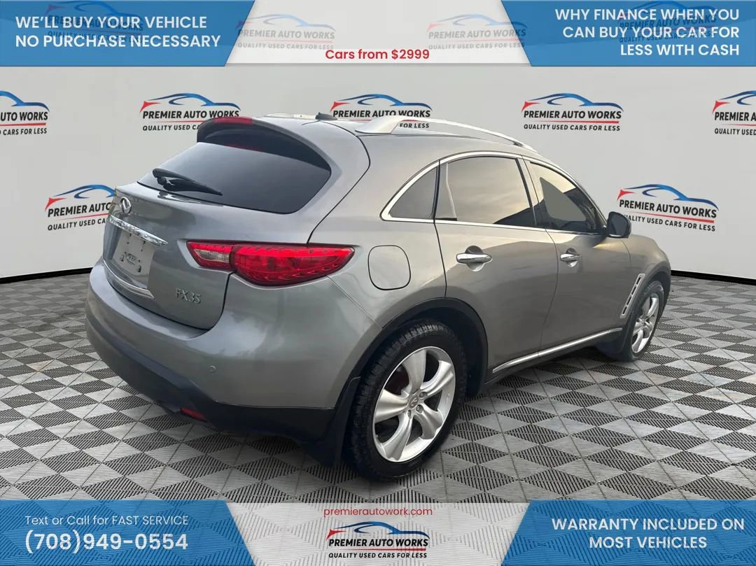 Used 2009 INFINITI FX35 AWD w/ Navigation Pkg image 4
