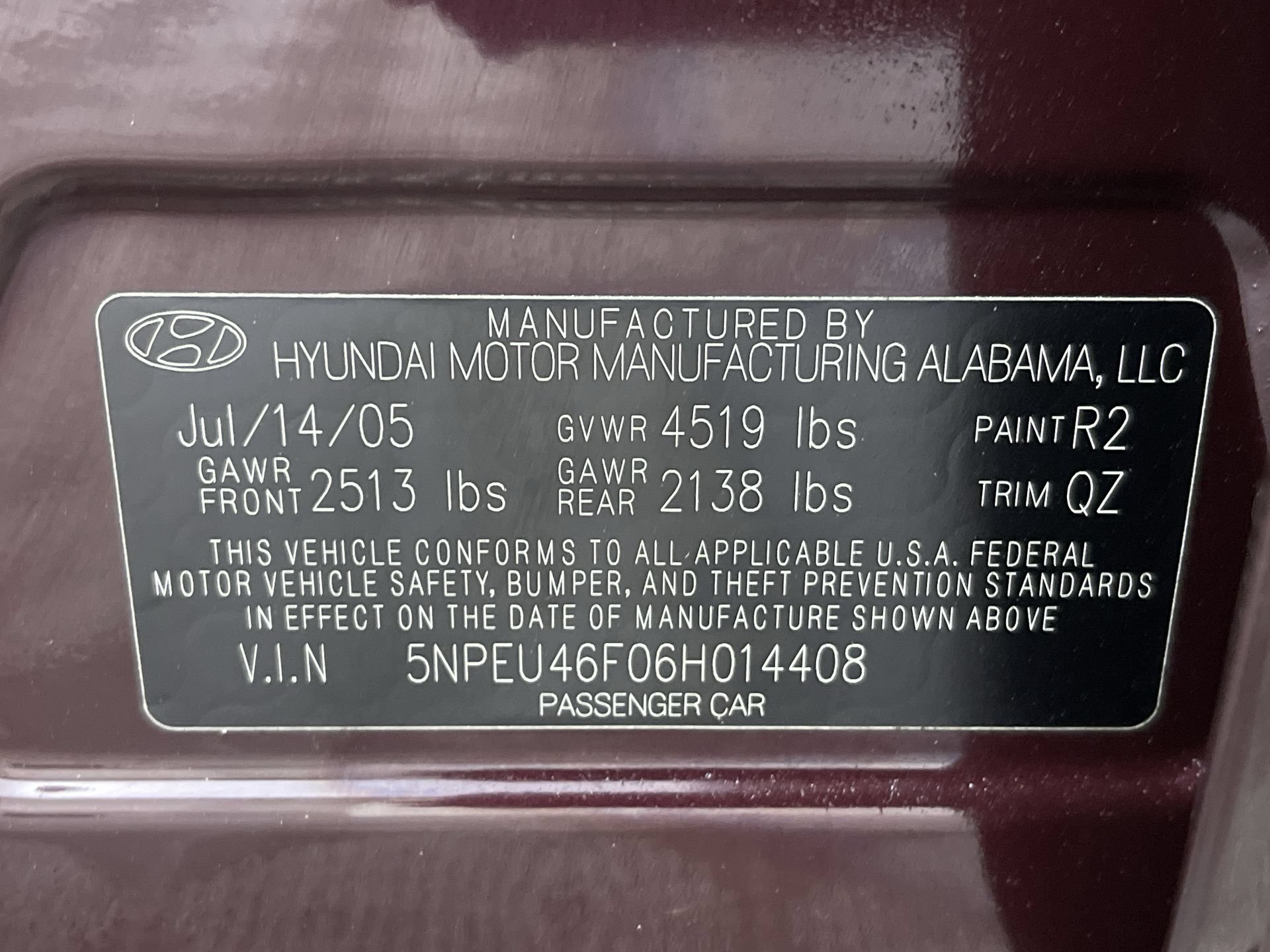 Used 2006 Hyundai Sonata GLS FWD image 11