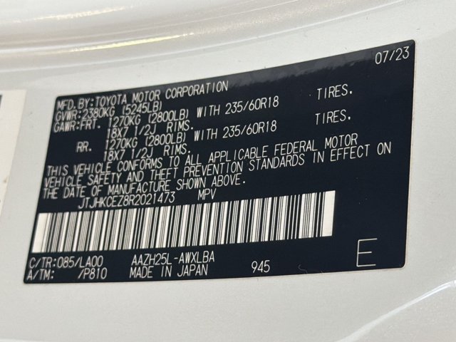 Certified 2024 Lexus NX 350h AWD w/ Vision Package image 29