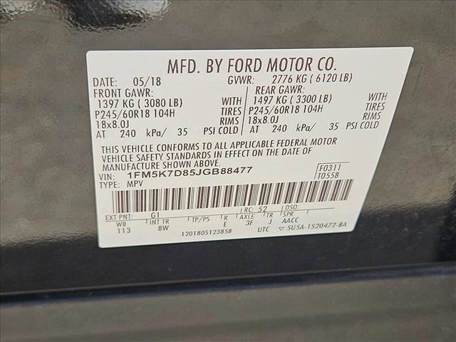 Used 2018 Ford Explorer XLT w/ Equipment Group 201A image 26