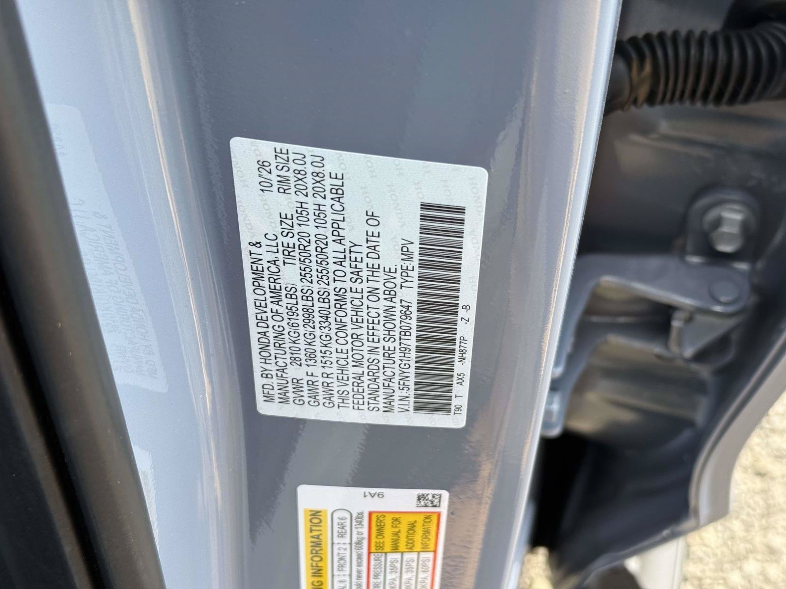 New 2026 Honda Pilot Black Edition image 20
