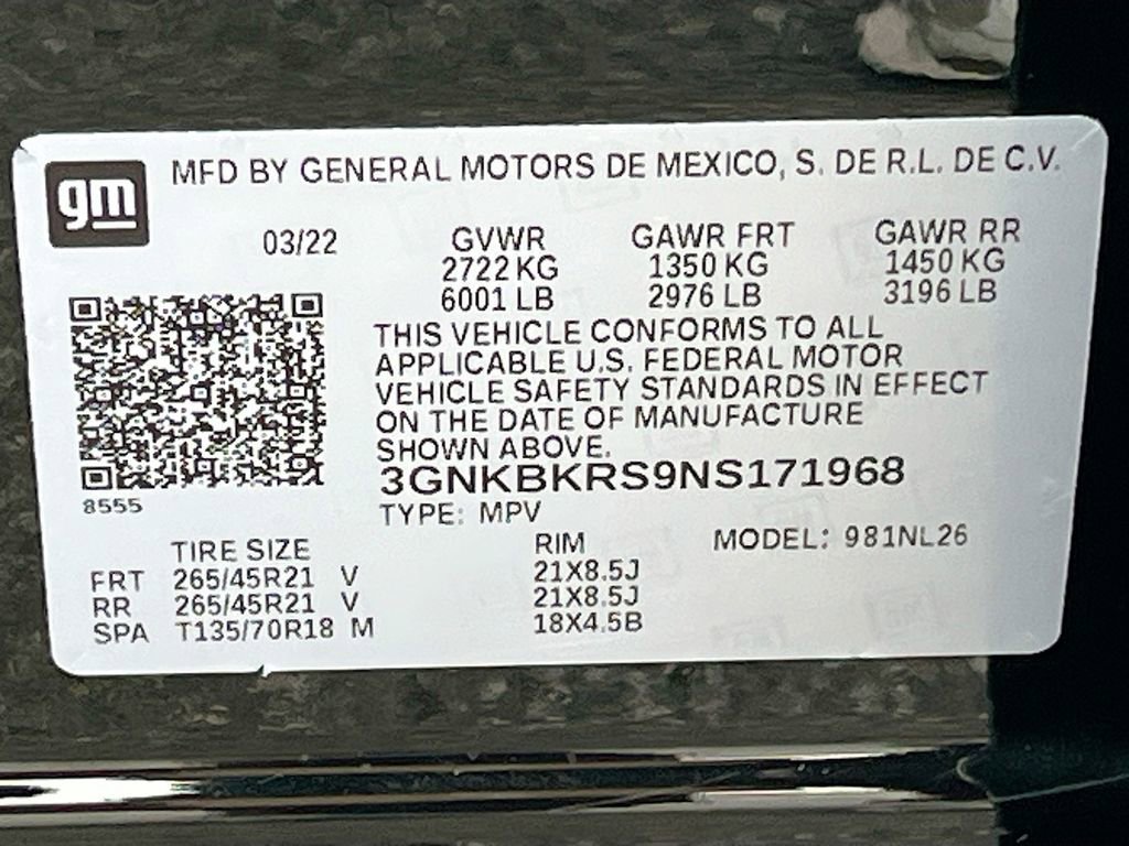 Used 2022 Chevrolet Blazer RS w/ Enhanced Convenience Package AWD/4WD image 34