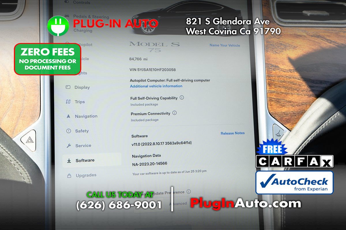 Used 2017 Tesla Model S 75 RWD image 33
