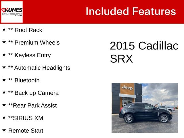 Used 2015 Cadillac SRX Premium w/ Trailering Package image 5