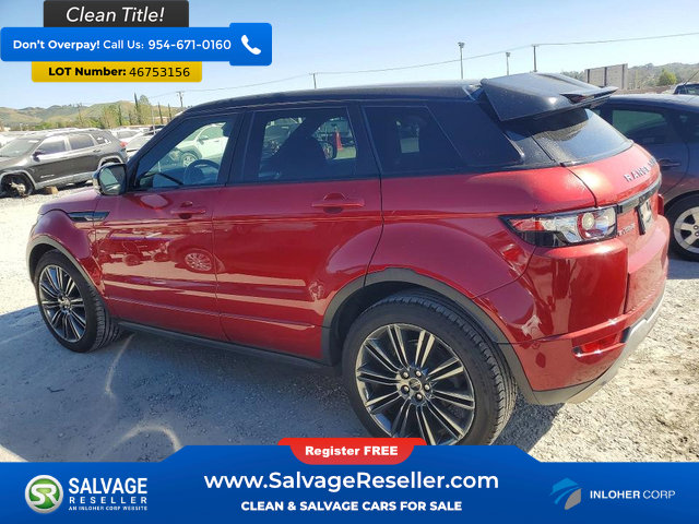 Used 2012 Land Rover Range Rover Evoque Dynamic AWD/4WD image 3