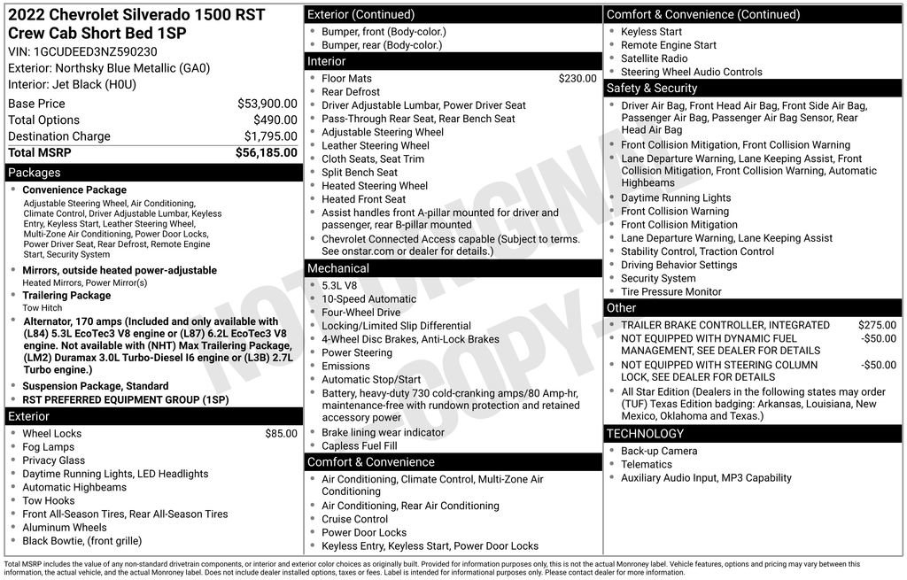 Used 2022 Chevrolet Silverado 1500 RST image 4