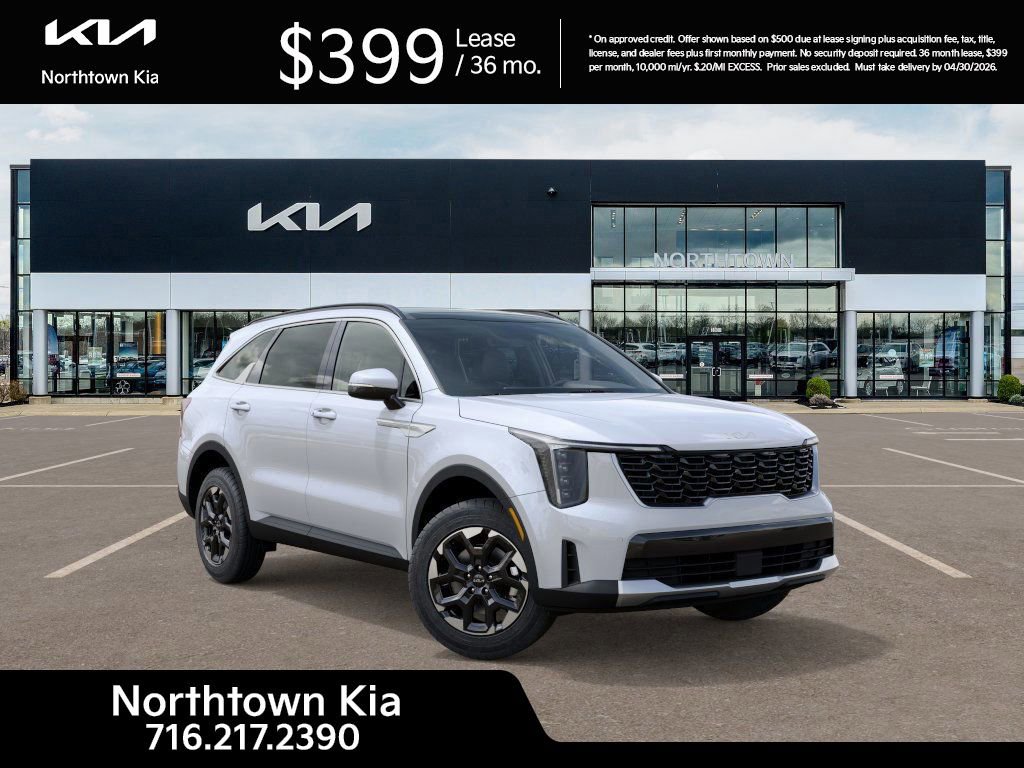 New 2026 Kia Sorento S w/ S Panoramic Sunroof Package image 8