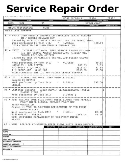 Used 2023 BMW X5 M50i w/ Executive Package image 15
