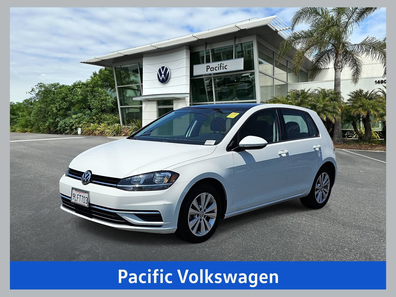Used 2021 Volkswagen Golf 4-Door FWD image 1