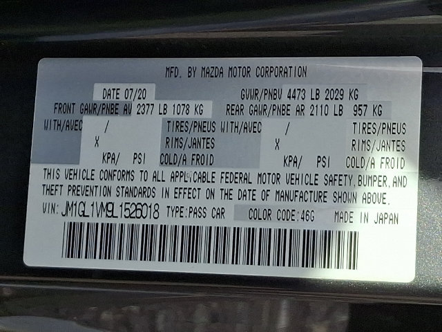 Used 2020 MAZDA MAZDA6 Touring FWD image 29