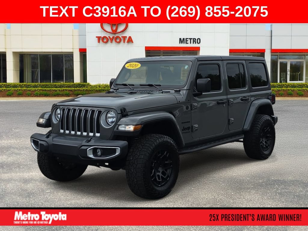 Used 2020 Jeep Wrangler Unlimited Sahara