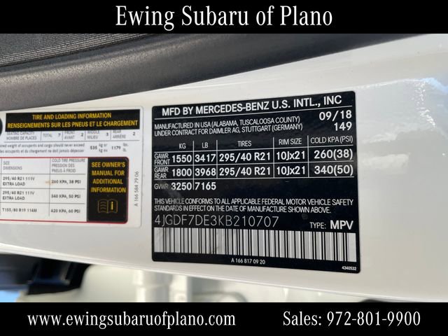 Used 2019 Mercedes-Benz GLS 550 4MATIC image 37