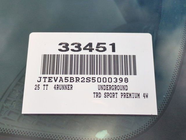 Used 2025 Toyota 4Runner TRD Sport Premium w/ Tow Technology Package image 18