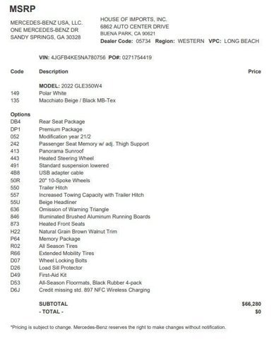 Certified 2022 Mercedes-Benz GLE 350 4MATIC image 4