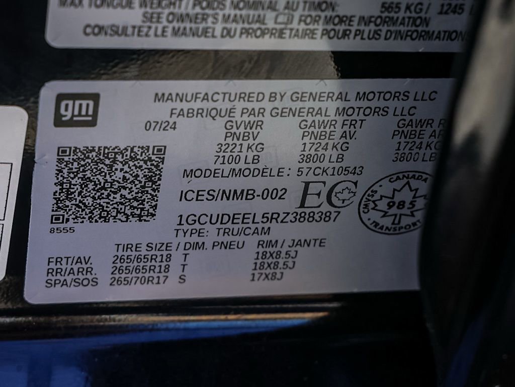 Used 2024 Chevrolet Silverado 1500 RST w/ Convenience Package II image 32