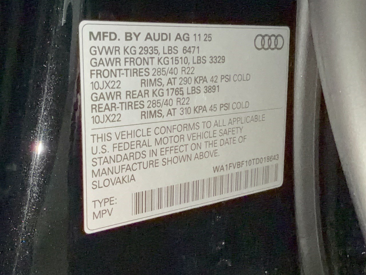Certified 2026 Audi Q8 Prestige w/ Prestige Package AWD/4WD image 31