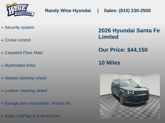 New 2026 Hyundai Santa Fe Limited AWD/4WD image 15