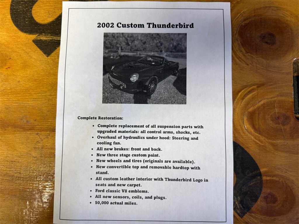 Used 2002 Ford Thunderbird image 31