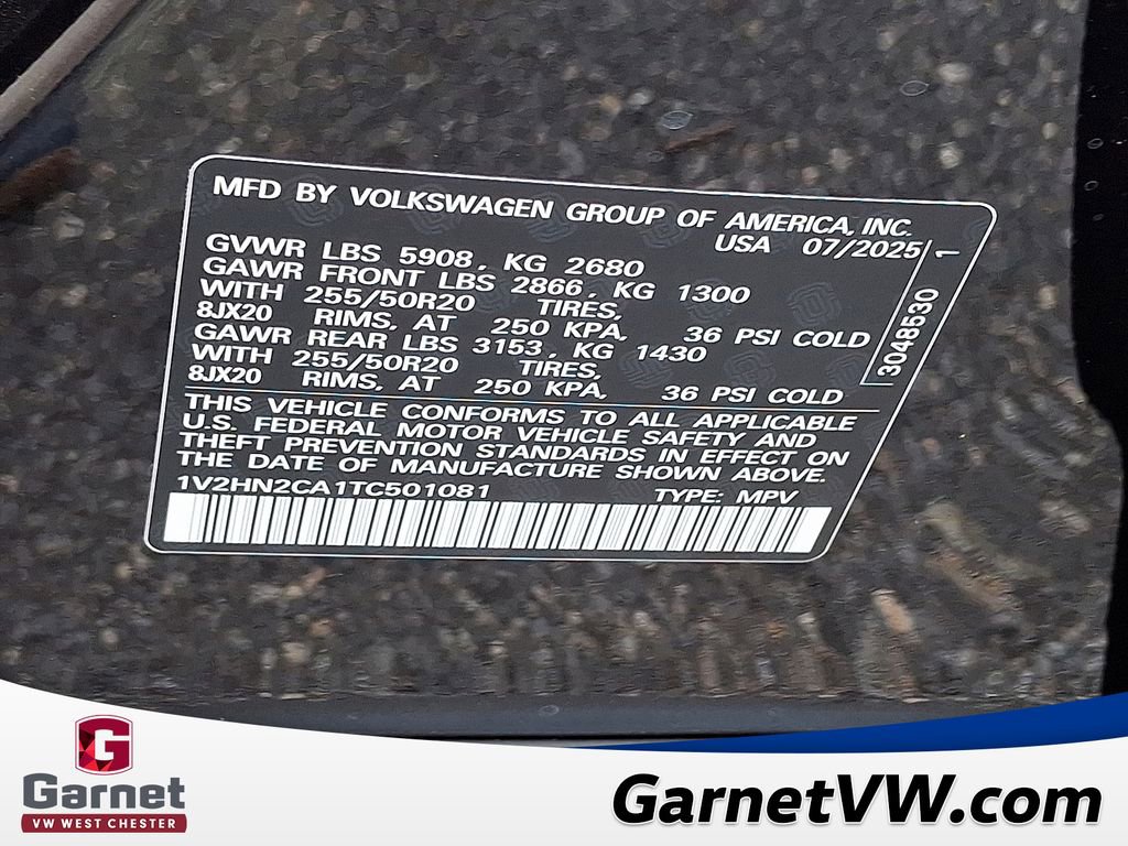 New 2026 Volkswagen Atlas SE image 11