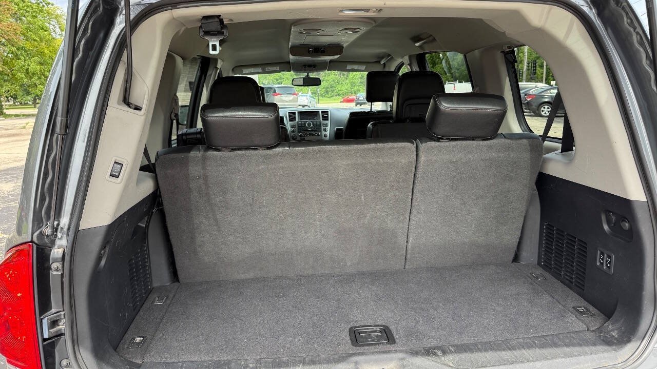 Used 2015 Nissan Armada Platinum w/ 2nd Row Captain Seat Package AWD/4WD image 16