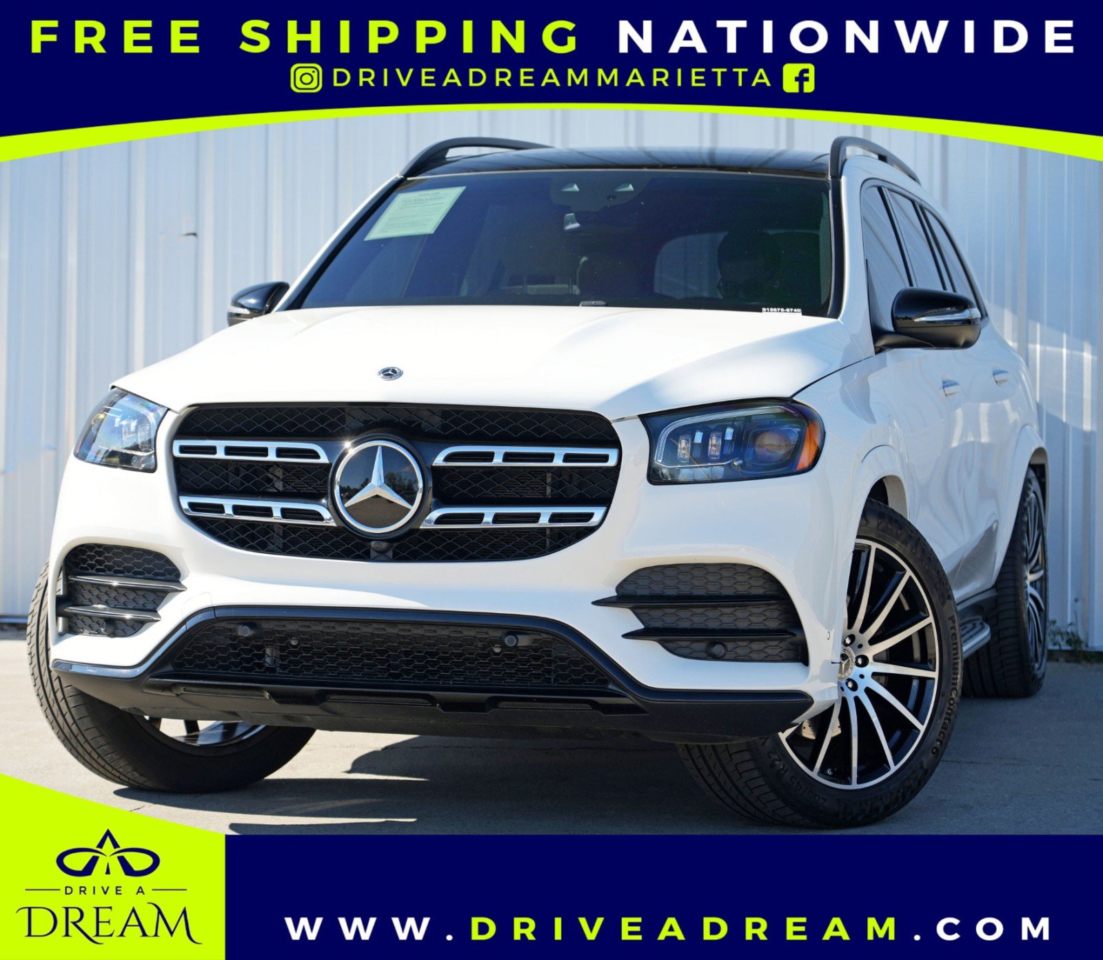 Used 2023 Mercedes-Benz GLS 450 4MATIC w/ AMG Line Exterior