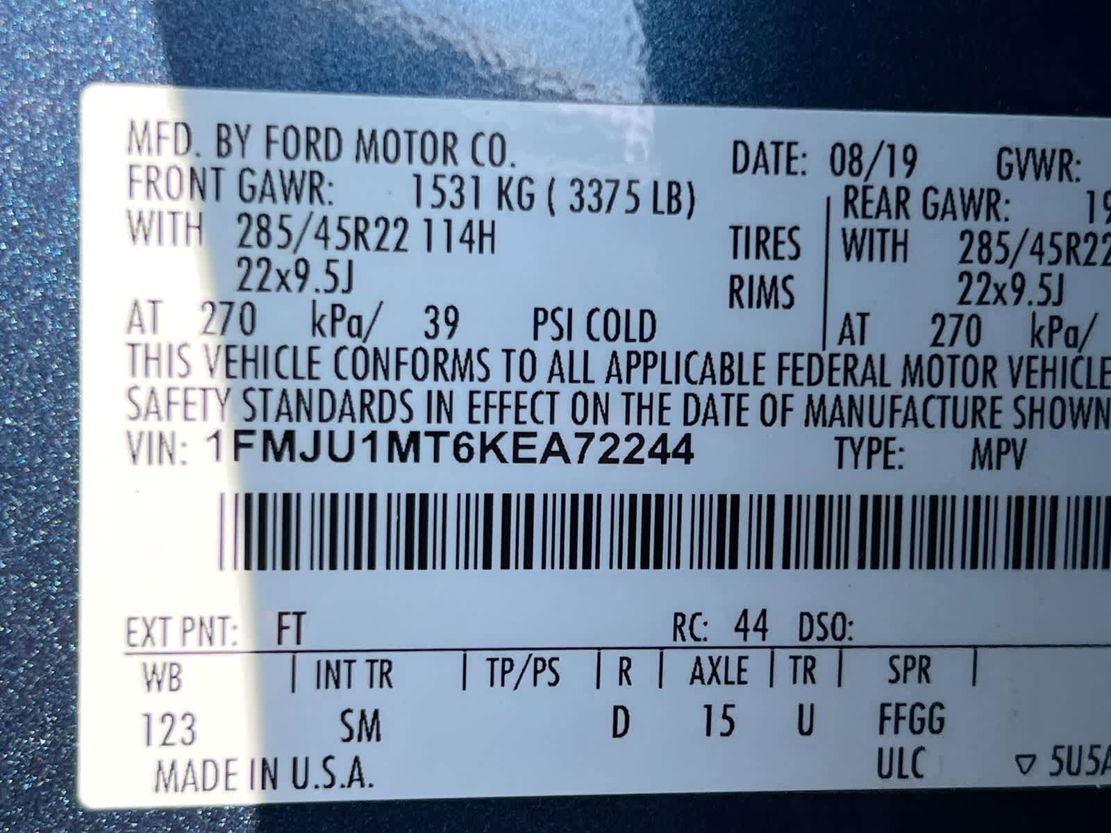Used 2019 Ford Expedition Platinum image 35