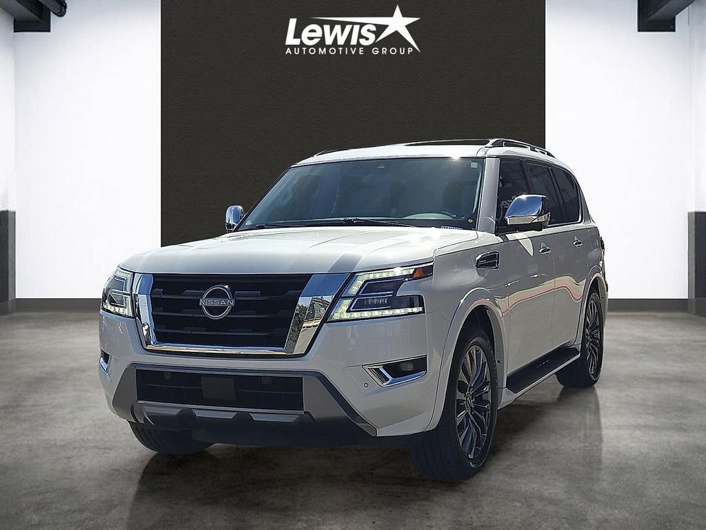 Used 2023 Nissan Armada Platinum w/ Captain's Chairs Package image 1