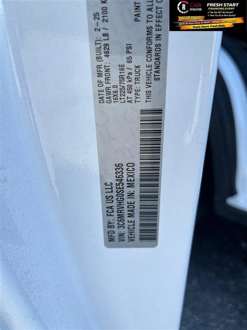 Used 2025 RAM ProMaster 3500 w/ Convenience Group image 9