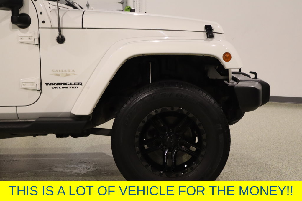 Used 2010 Jeep Wrangler Unlimited Sahara w/ Mopar Chrome Edition Group AWD/4WD image 13