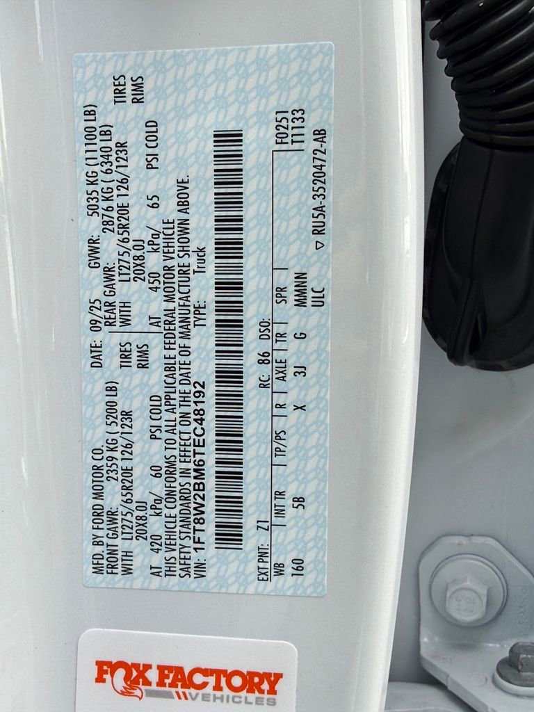 New 2026 Ford F250 Lariat w/ Black Appearance Package image 82