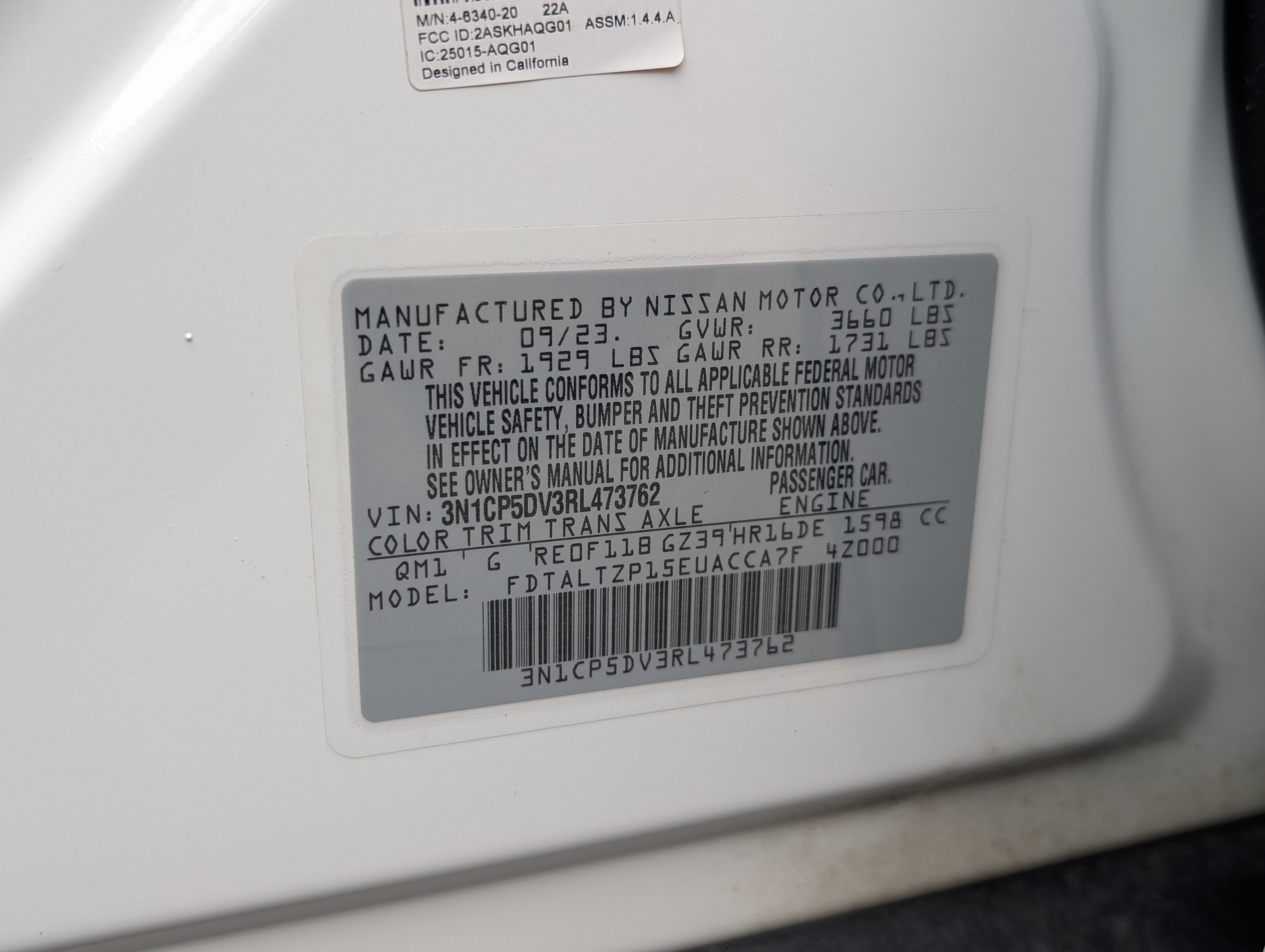 Used 2024 Nissan Kicks SR w/ SR Premium Package FWD image 36