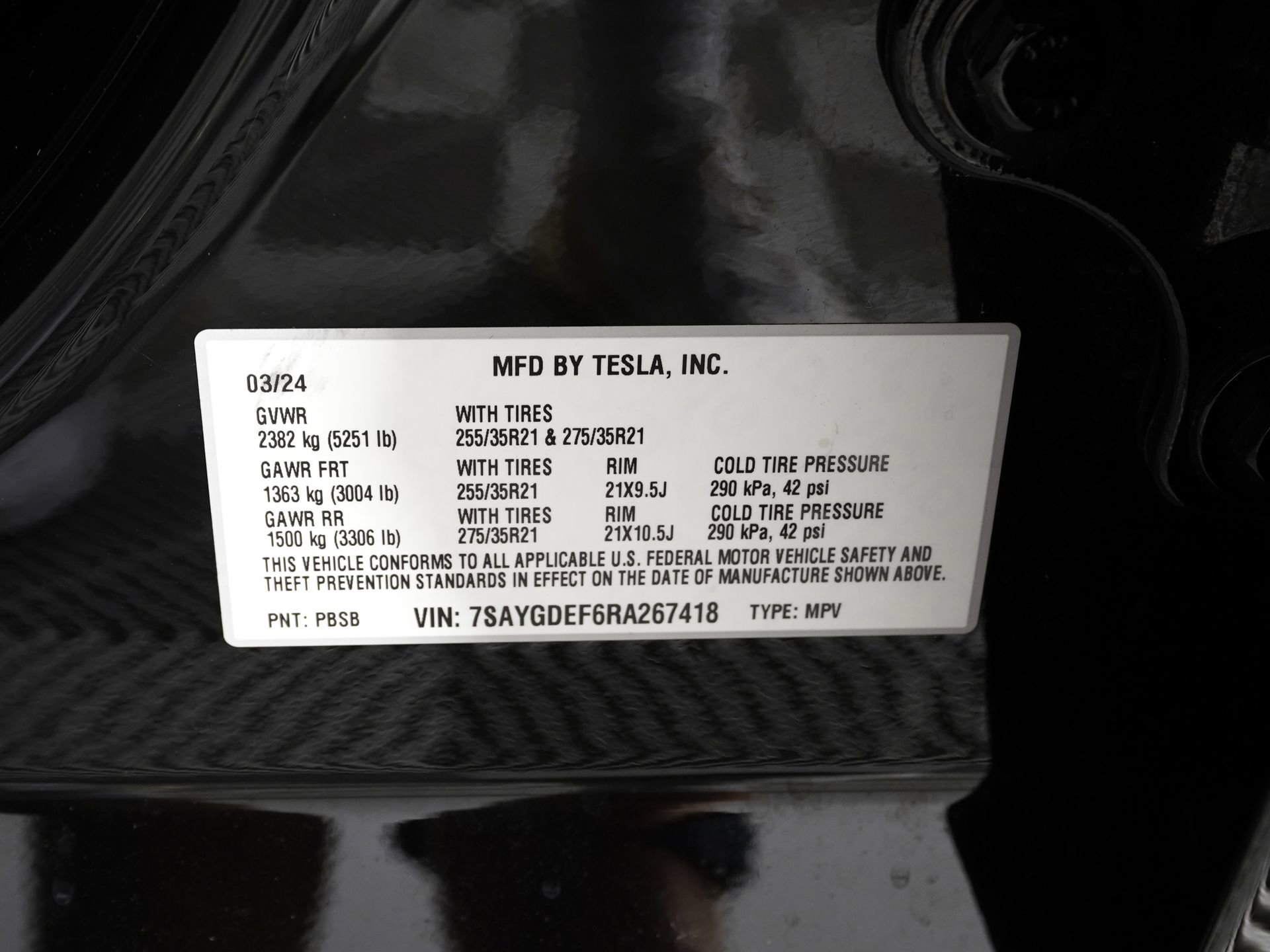 Used 2024 Tesla Model Y Performance AWD/4WD image 37