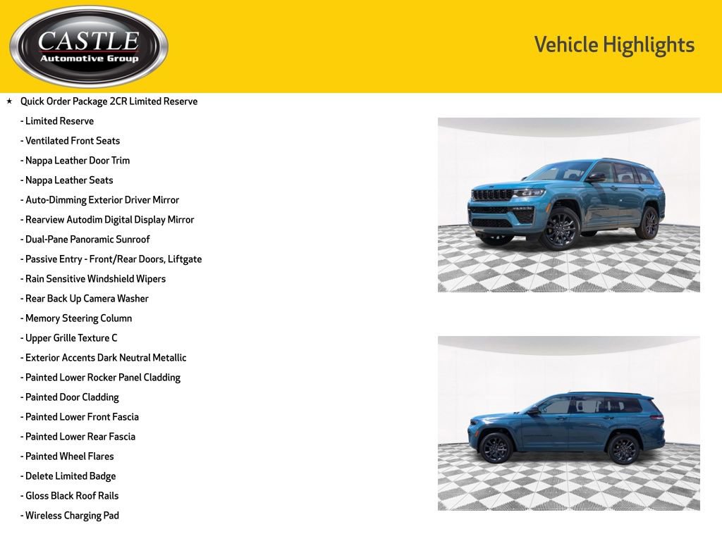 New 2026 Jeep Grand Cherokee L Limited AWD/4WD image 3