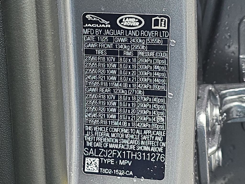 New 2026 Land Rover Range Rover Evoque S image 37