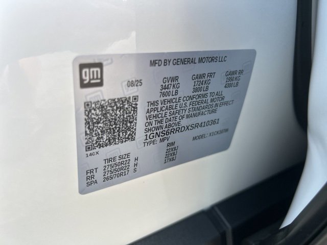 New 2025 Chevrolet Tahoe RST w/ Advanced Technology Package image 39