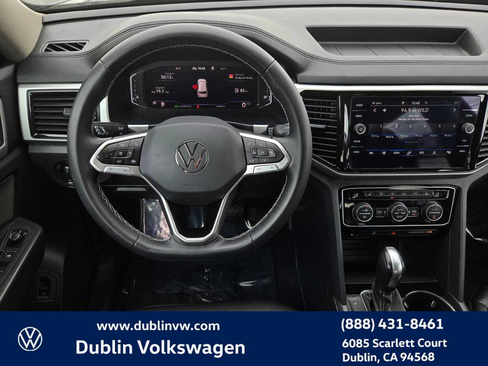 Certified 2023 Volkswagen Atlas SE w/ Panoramic Sunroof Package AWD/4WD image 14