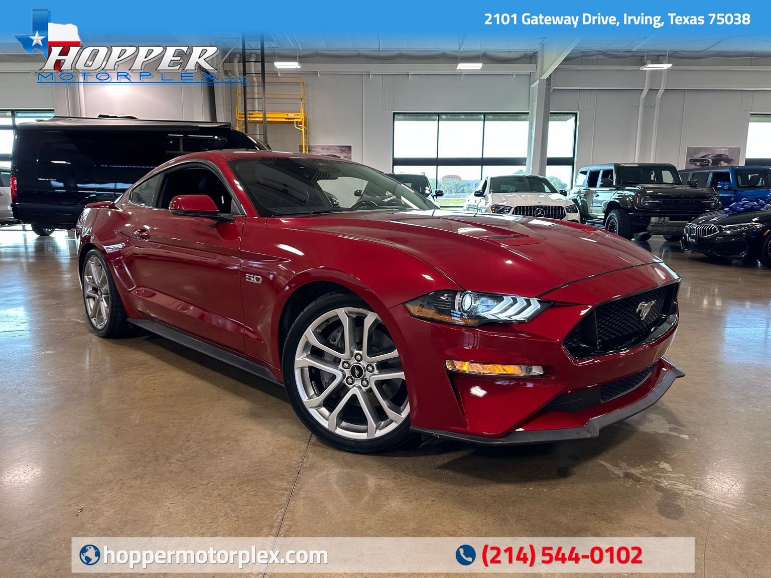 Used 2022 Ford Mustang GT Premium w/ Equipment Group 401A RWD image 1