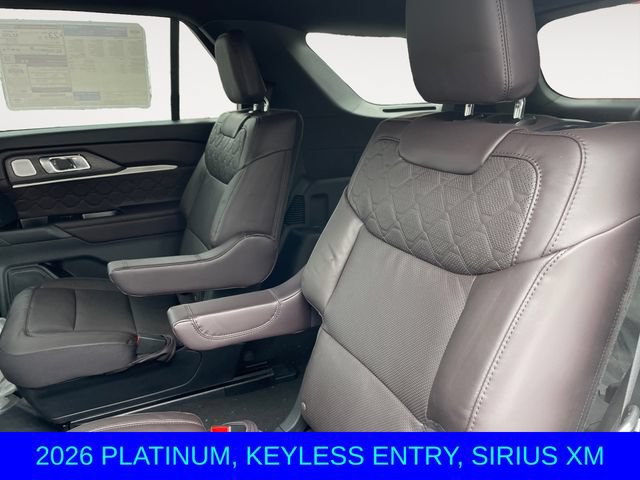 New 2026 Ford Explorer Platinum w/ LUX Leather Package AWD/4WD image 13