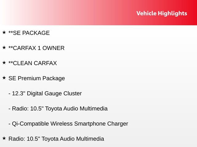Used 2026 Toyota Corolla SE w/ SE Premium Package image 9