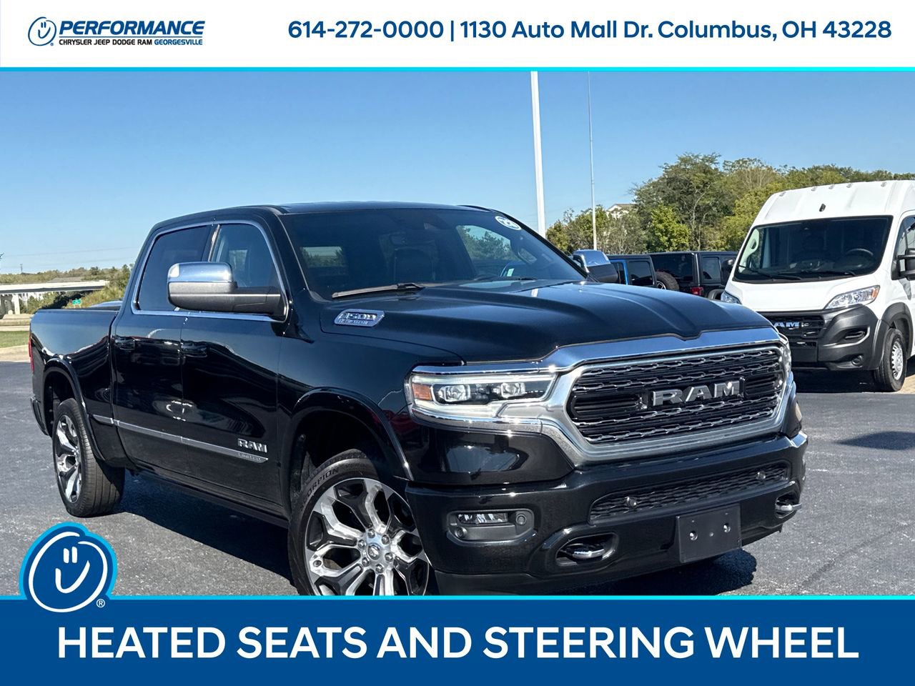 Used 2023 RAM 1500 Limited w/ Body-Colour Bumper Group