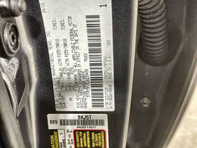 Used 2018 Toyota Tundra SR5 w/ SR5 Upgrade Package RWD image 33