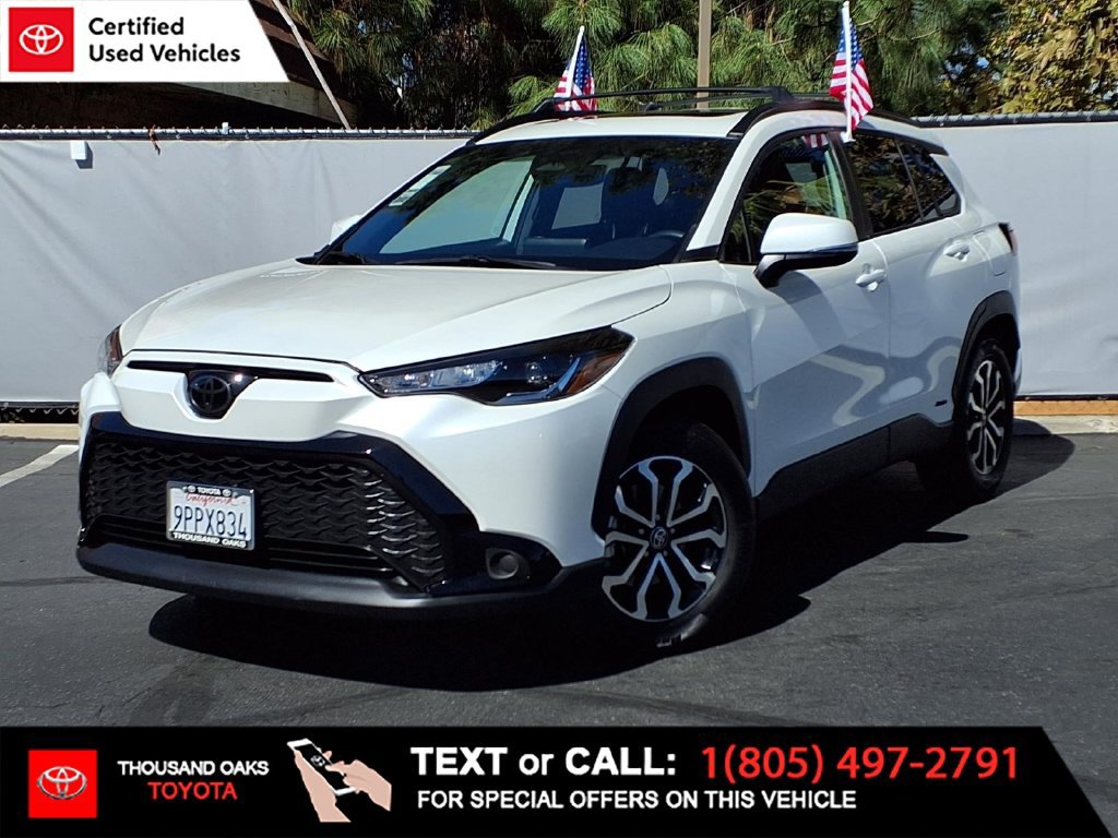 Certified 2024 Toyota Corolla Cross AWD Hybrid w/ Moonroof Package