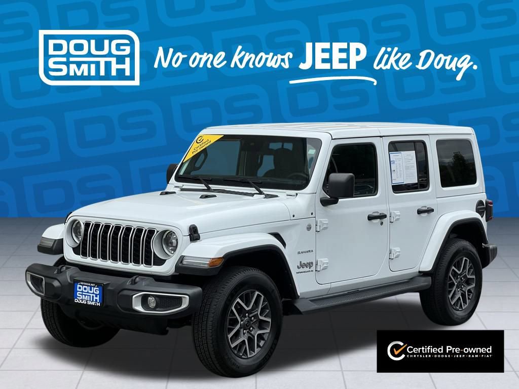 Certified 2024 Jeep Wrangler Sahara