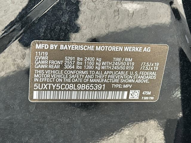 Used 2020 BMW X3 xDrive30i w/ Premium Package image 39