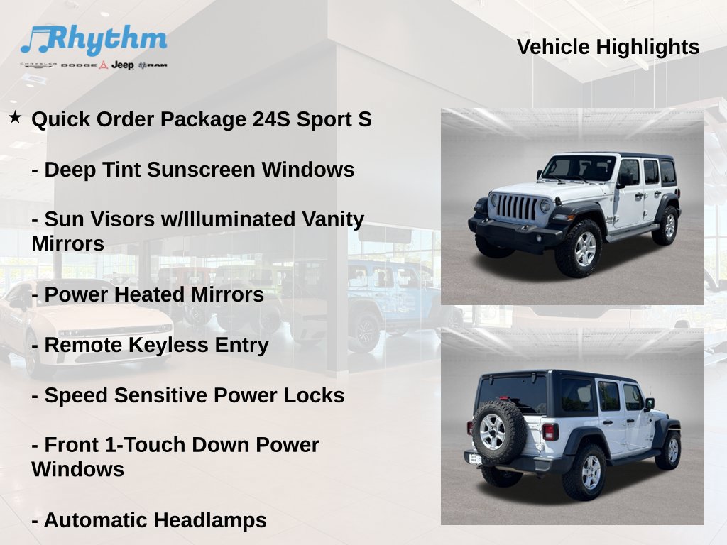 Used 2018 Jeep Wrangler Unlimited Sport S AWD/4WD image 5