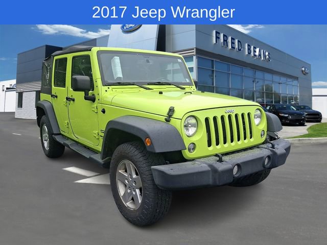 Used 2017 Jeep Wrangler Unlimited Sport w/ Quick Order Package 24S