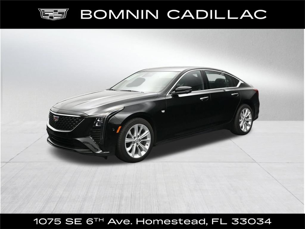 Certified 2025 Cadillac CT5 Premium Luxury w/ Sun And Sound Package RWD image 1