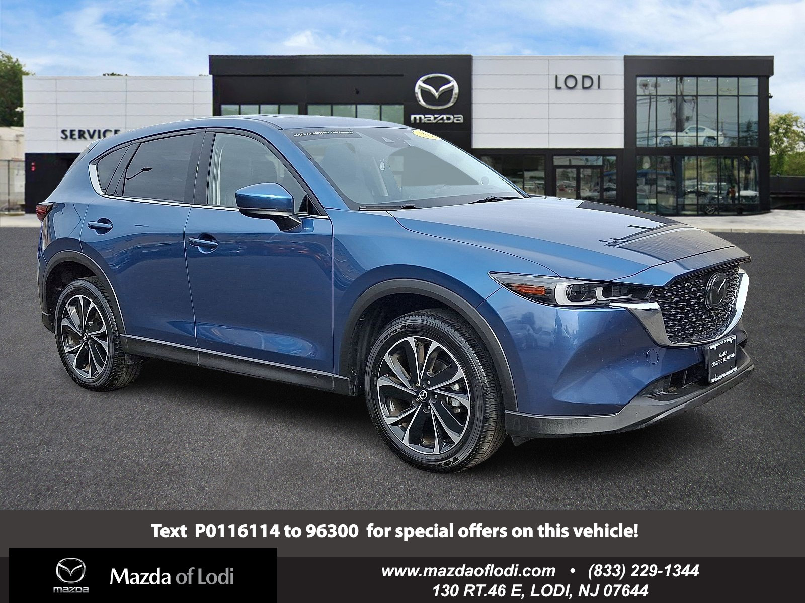 Certified 2023 MAZDA CX-5 AWD 2.5 S w/ Premium Plus Pkg image 1