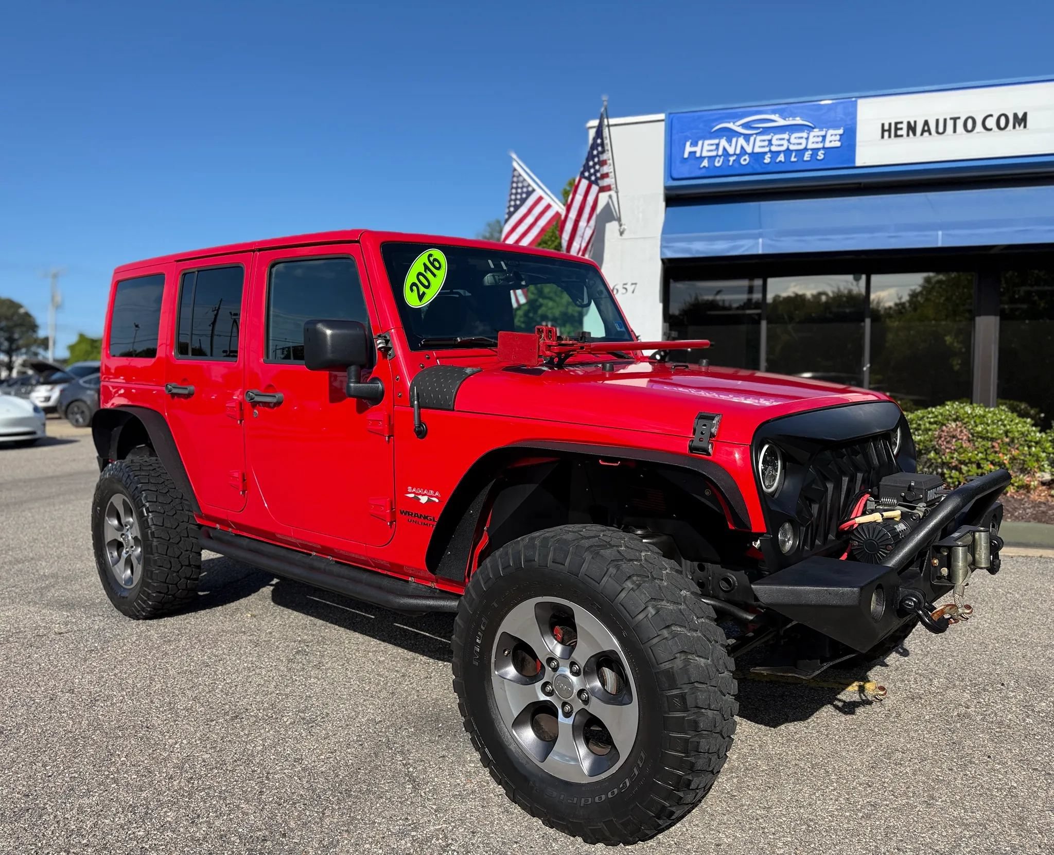 Used 2016 Jeep Wrangler Unlimited Sahara w/ Connectivity Group AWD/4WD image 13
