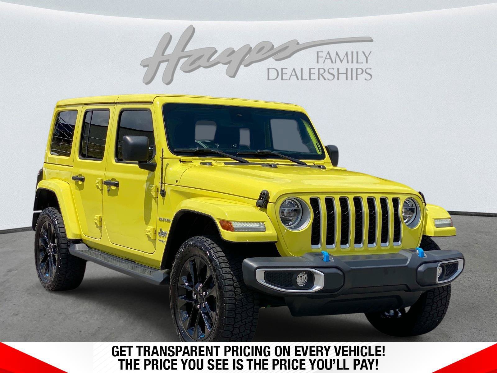 Used 2022 Jeep Wrangler Unlimited Sahara w/ Cold Weather Group AWD/4WD image 1